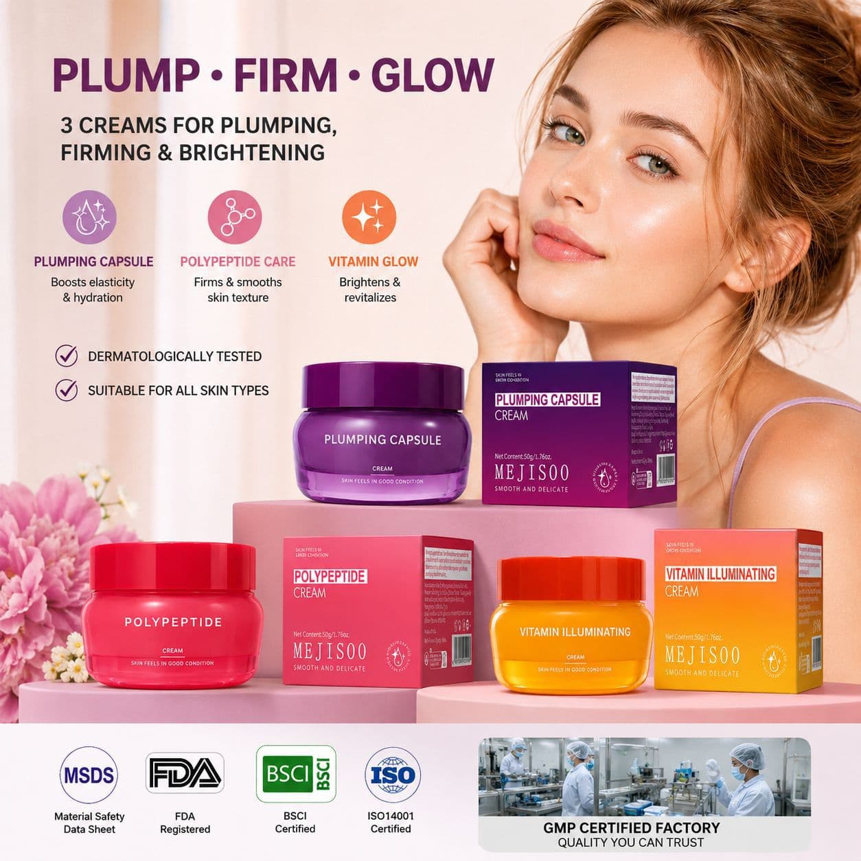 Cross-border Trade Vitamin Firming Moisturizing Cream Vitamin Illuminating Amazon Bestseller