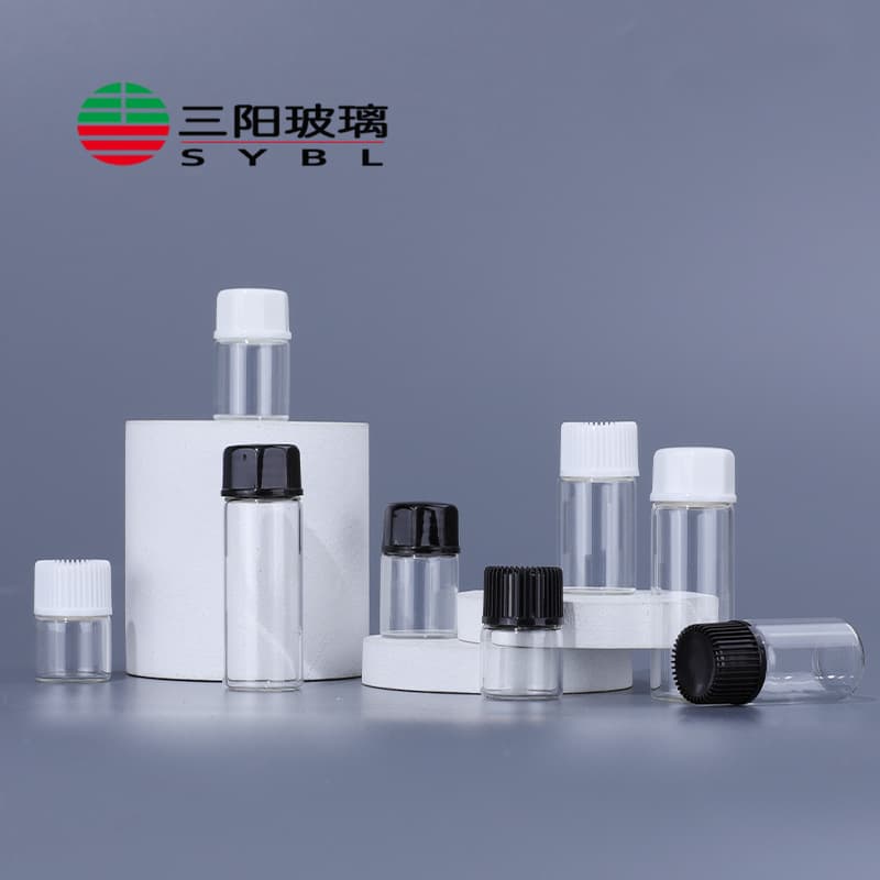 1ml~5ml Clear Mini Essential Oil Bottle, Essential Oil Refill Bottle, Perfume Sample Bottle, Scent Testing Bottle, Portable