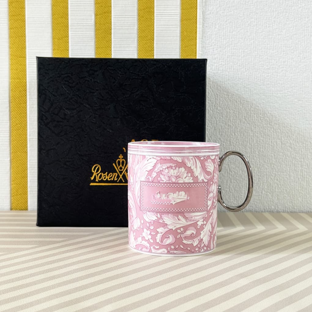 Cross-border European-style luxury Medusa letter afternoon tea coffee cup with gold-rimmed bone china series English-style coffee set