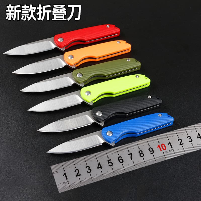 Mini Outdoor Stainless Steel Fruit Knife Multi-Function Self-Defense Tool Portable Gift Knife Versatile Compact Sharp Tool