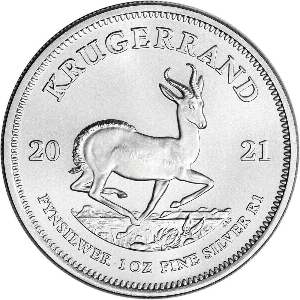 Non-Magnetic 2024 2021 South African Kruger Commemorative Coin Silver-Plated Medallion
