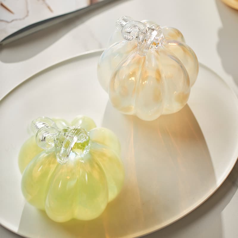 Bixuan Creative Nordic Style Gradient Pumpkin Vase Desktop Decoration Home Living Room Soft Decoration Vase Ornament Wholesale