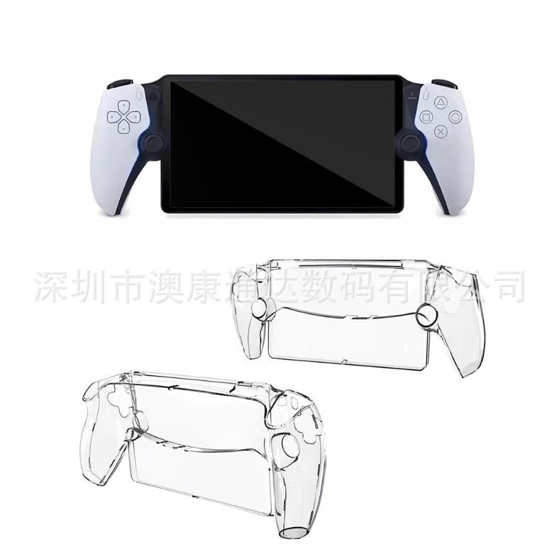 FOR PS5 Portal Transparent Protective Case PC Crystal Protective Case Shockproof Compatible with PS5 Portal