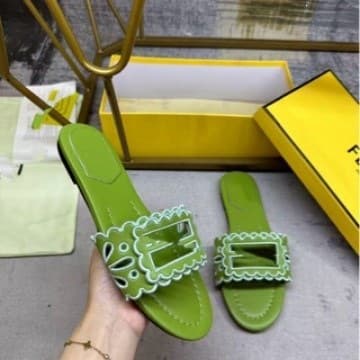 French Square Toe Open Toe Hollow Out Slide Sandals Women High Heel Retro Versatile Chunky Heel Kitten Heel Bow Strap Sandals