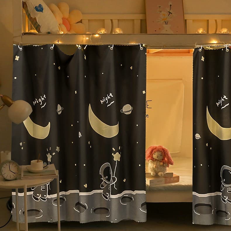 University dormitory all-inclusive bed curtain upper bunk student male blackout curtain cloth lower bunk blackout cloth dormitory curtain curtain