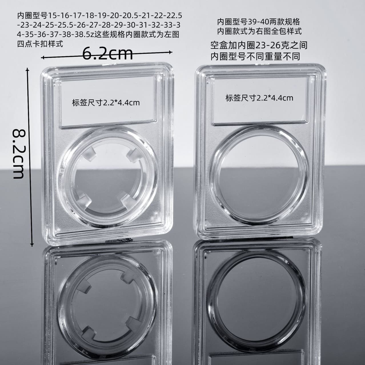 Yuan Datou Coin Collection Box, Coin Grading Box, Appraisal Box, Commemorative Coin Storage Box, Coin Organizer, Coin Packaging Box