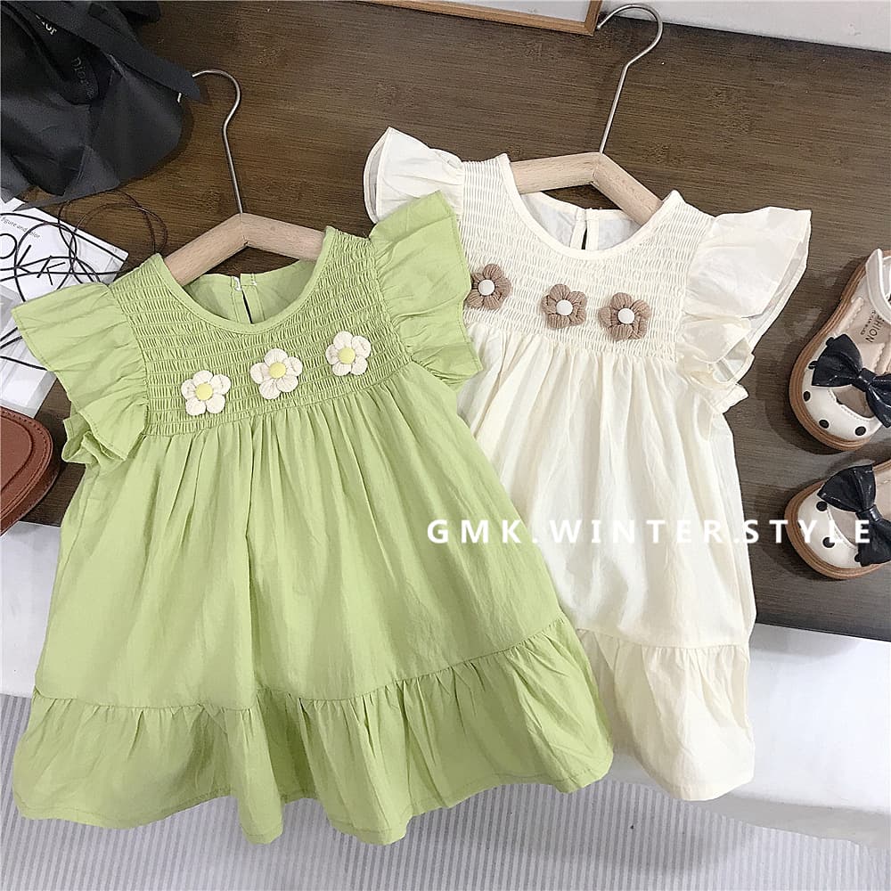 Girls Summer Dress, Children's Cotton Dress, Baby Summer Thin Princess Dress, Huzhou Zhili Children's Clothing