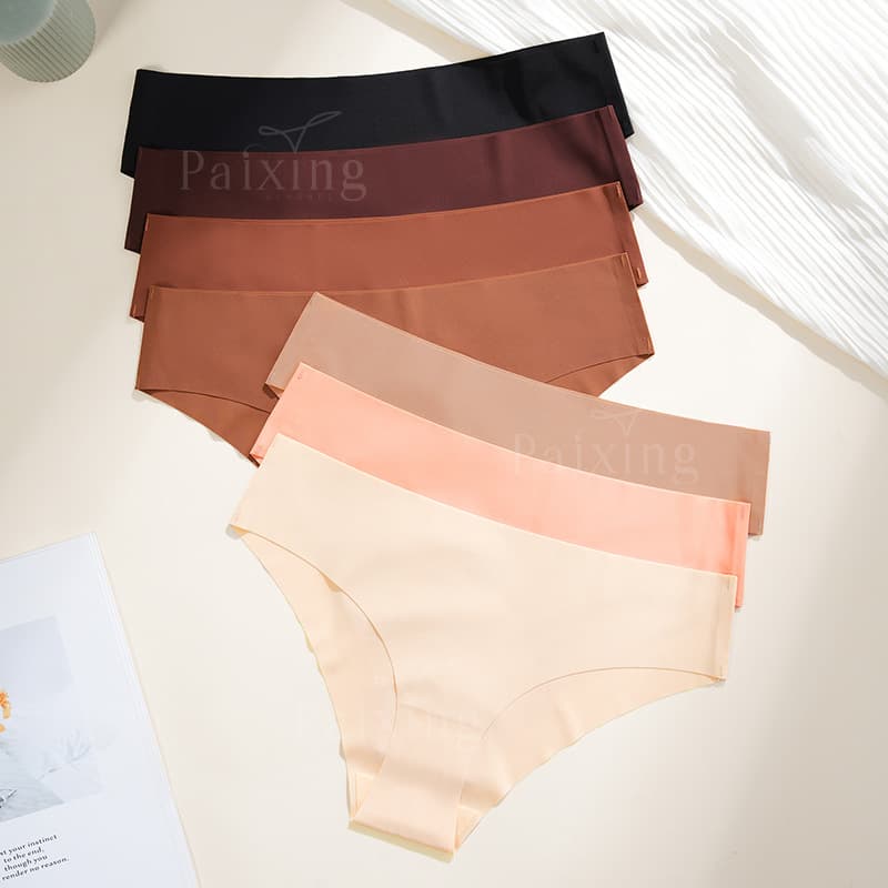 Seamless One-Piece Pure Cotton Breathable Underwear Yoga Sports Ice Silk Quick-Dry Women's Briefs