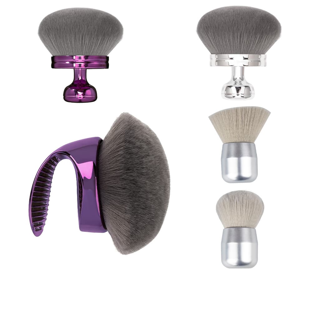 Cross-Border Large Foundation Body Makeup Large Mushroom Head Loose Powder Blush Brush Large Seal Body Lotion Makeup Brush