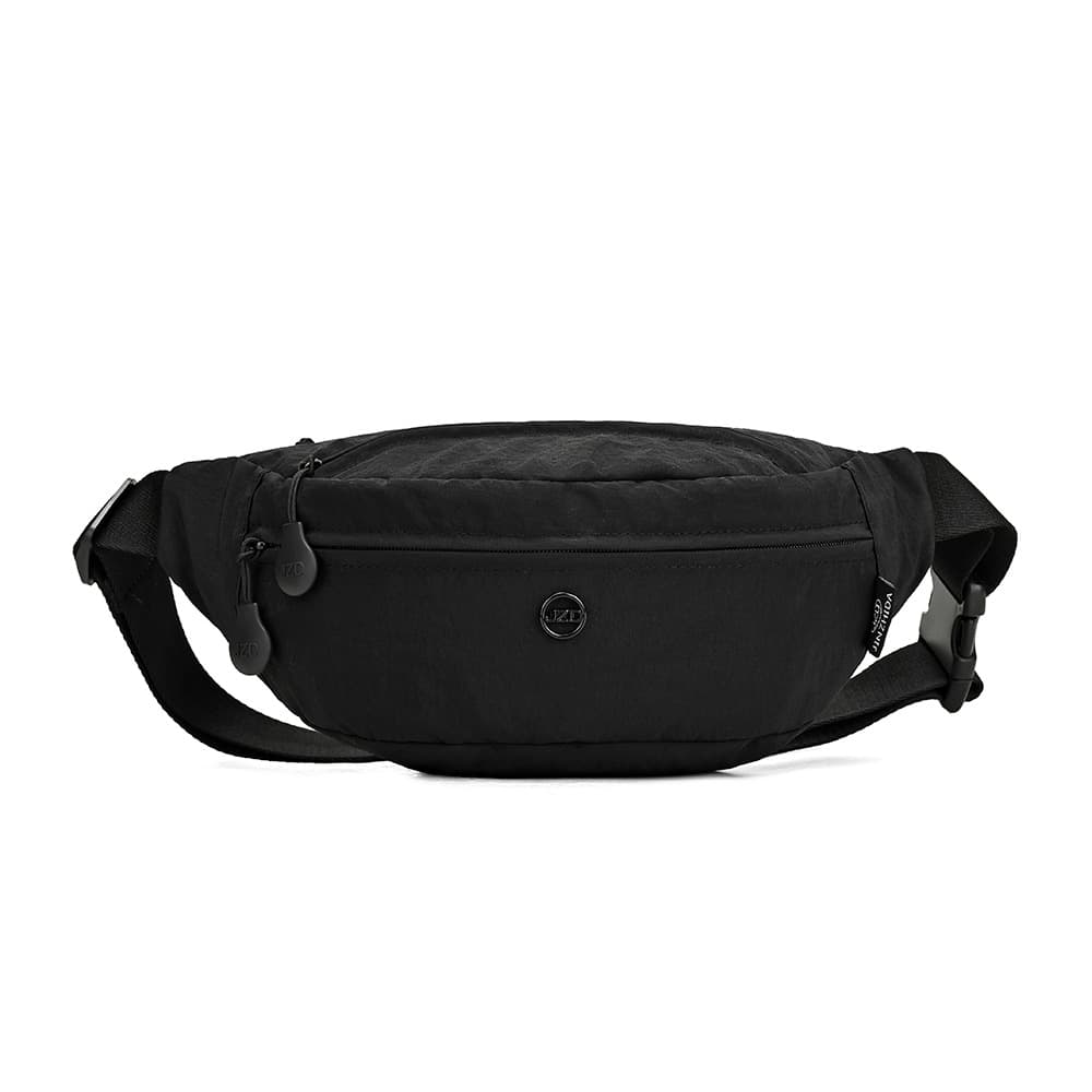 Fashionable Versatile Shoulder Crossbody Bag Outdoor Sports Minimalist Chest Bag Waist Bag Multi-Compartment Water-Resistant Nylon Backpack