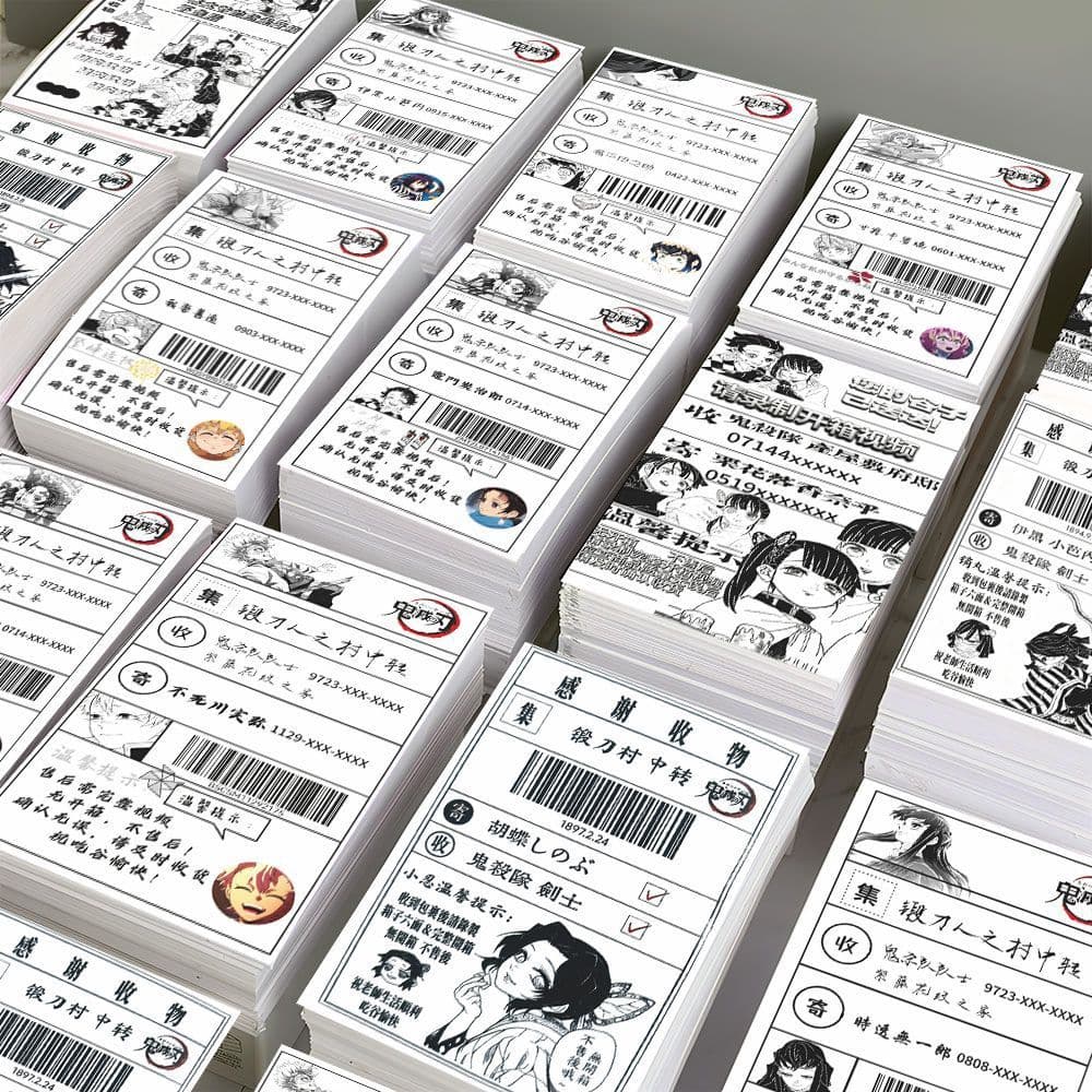 60 large anime Demon Slayer sealing stickers, Muichiro Tomioka Giyong, high-looking, creative package decoration stickers