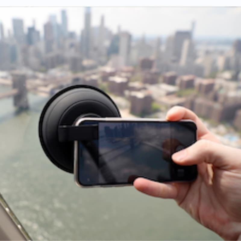 Cross-border Hot-Selling Silicone Phone Lens Hood for Eliminating Reflections on Glass Windows During Photography