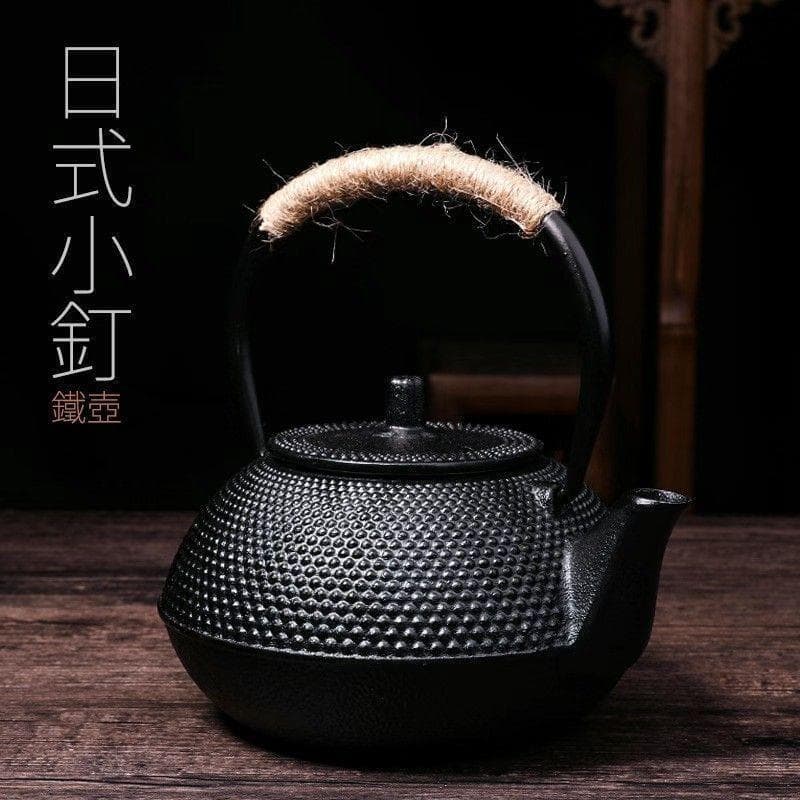 Strictly Selected Cast Iron Kettle Japanese Style Old Iron Kettle Household Health Pot Tea Pot Outdoor Pot Iron Kettle Stove Boiling Tea