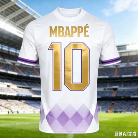 Highly Anticipated 2026 Kylian Mbappe No. 10 Striped Jersey