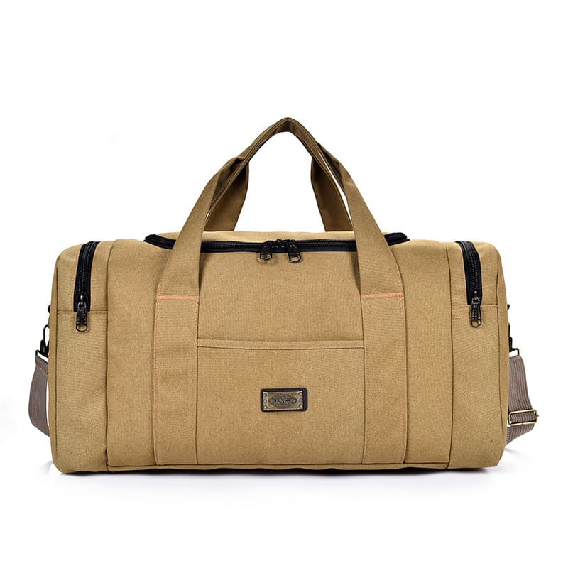 Large Capacity Travel Bag for Men, Handheld Luggage Bag, Long-Distance Moving Bag, Canvas Moving Bag, Check-in Bag, Large Travel Bag