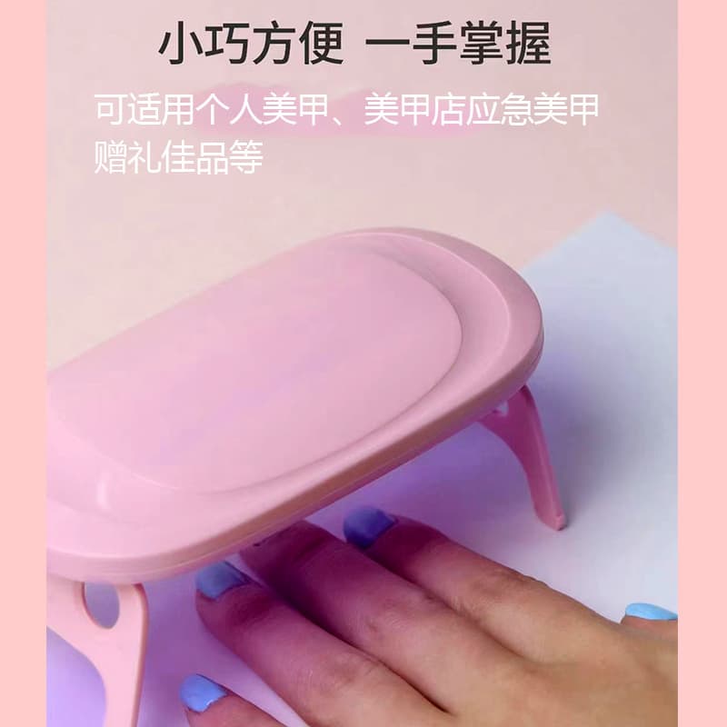 Nail light therapy machine quick-drying nail polish glue mini mouse lamp compact usb light therapy lamp factory wholesale baking lamp