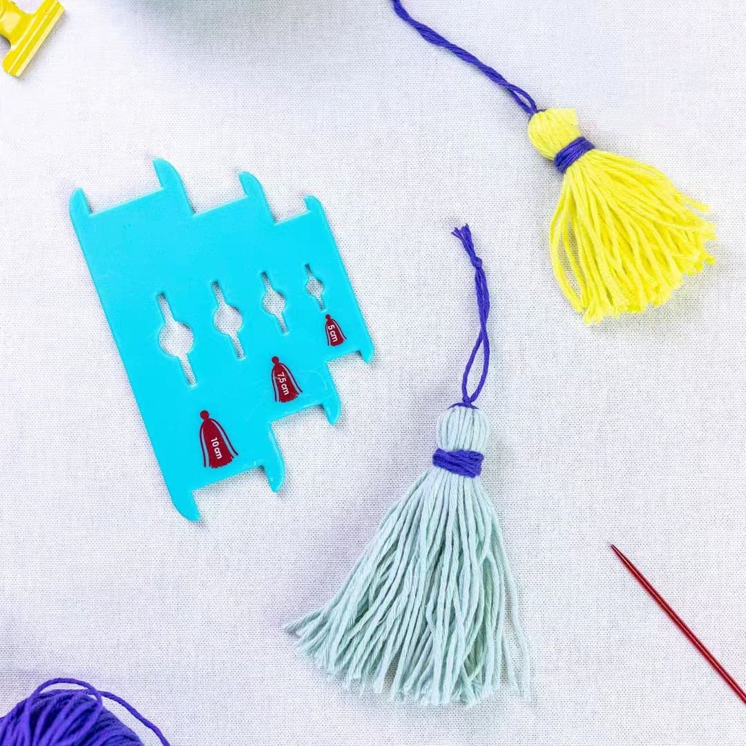 Adjustable Length Tassel Winding Tool, Simple and Portable Manual Winder, Winding Board, DIY Craft Tool