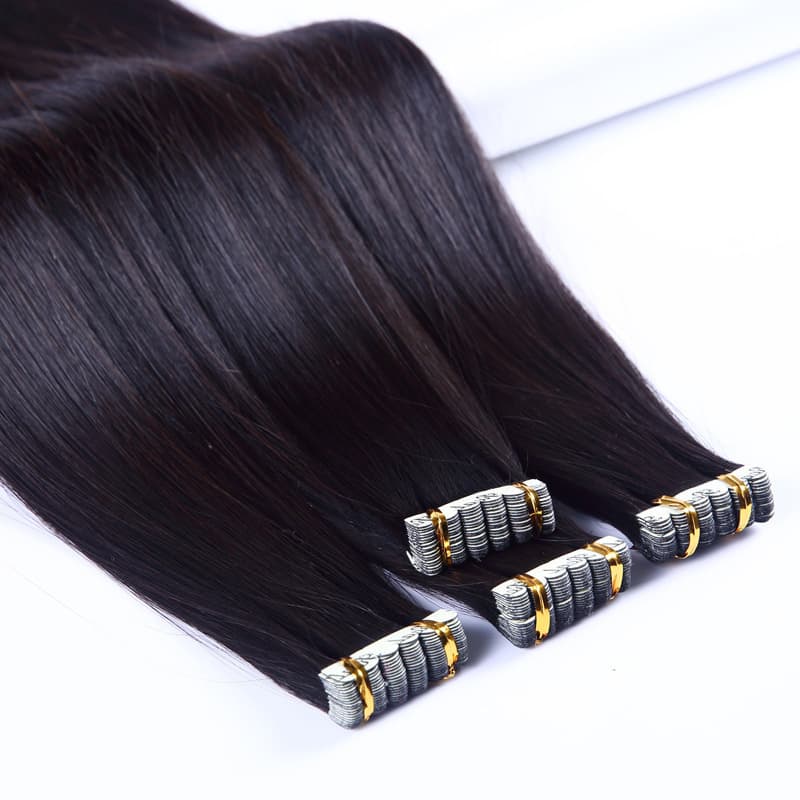 Free Shipping Hair Extensions Clip-in Seamless Real Human Hair Weft Nano Invisible Hair Piece