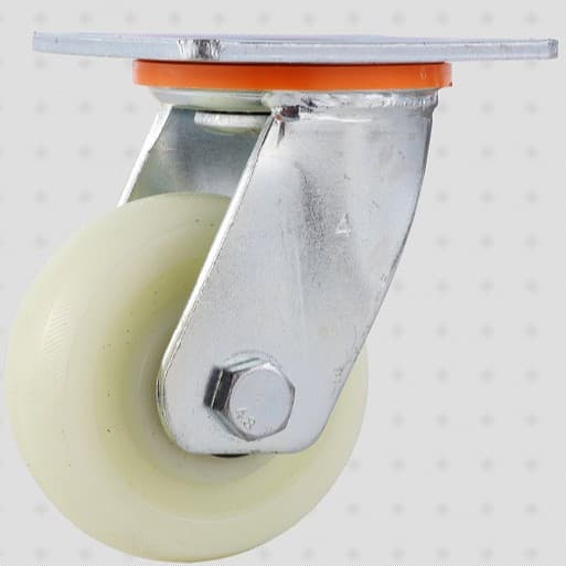 Heavy Duty Industrial Caster Nylon Wheel White PP Caster Swivel Caster Factory Wholesale