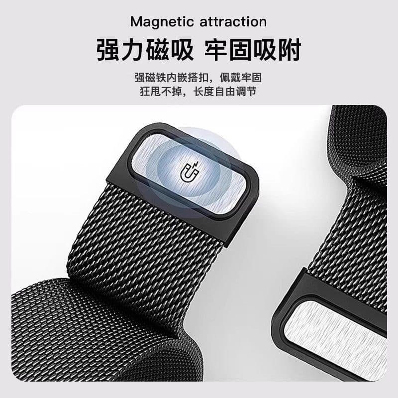Compatible with Huawei Fit4 Strap, Watch Fit4 Band, Fit4 Pro, Watch Fit3 Metal Magnetic Style