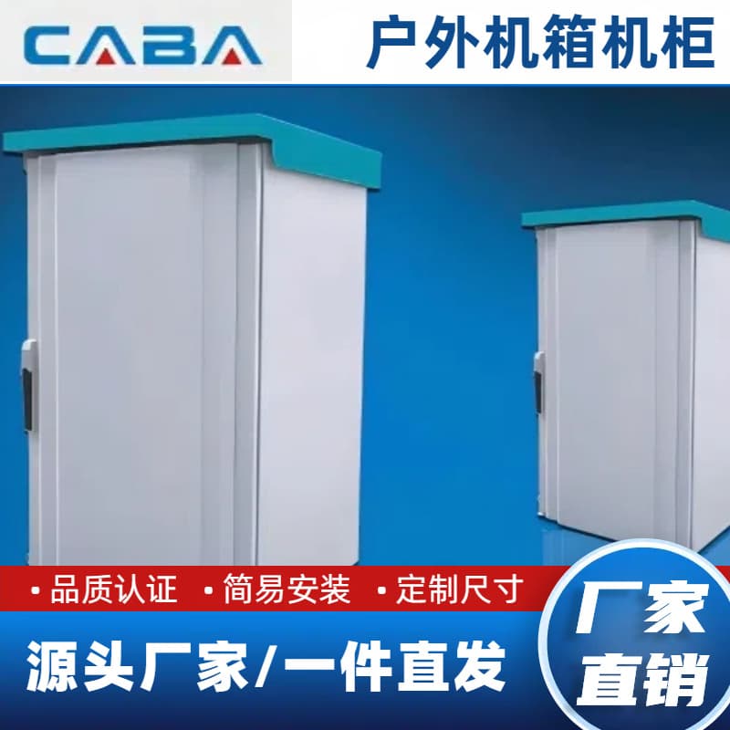 Chassis Cabinet with Cooling Fan Data Center Cold Rolled Steel Dustproof Cabinet Server