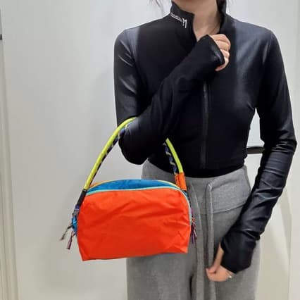 Alpaca bag dopamine storage bag embroidered crossbody bag toiletry bag large capacity contrast color embroidered bag shoulder cosmetic bag