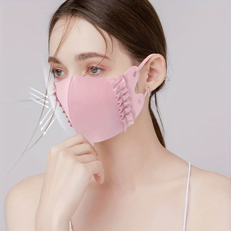 2026 New Cross-border Drop Shipping Elegant 3D Flower Breathable Face Mask with Cross-border Design