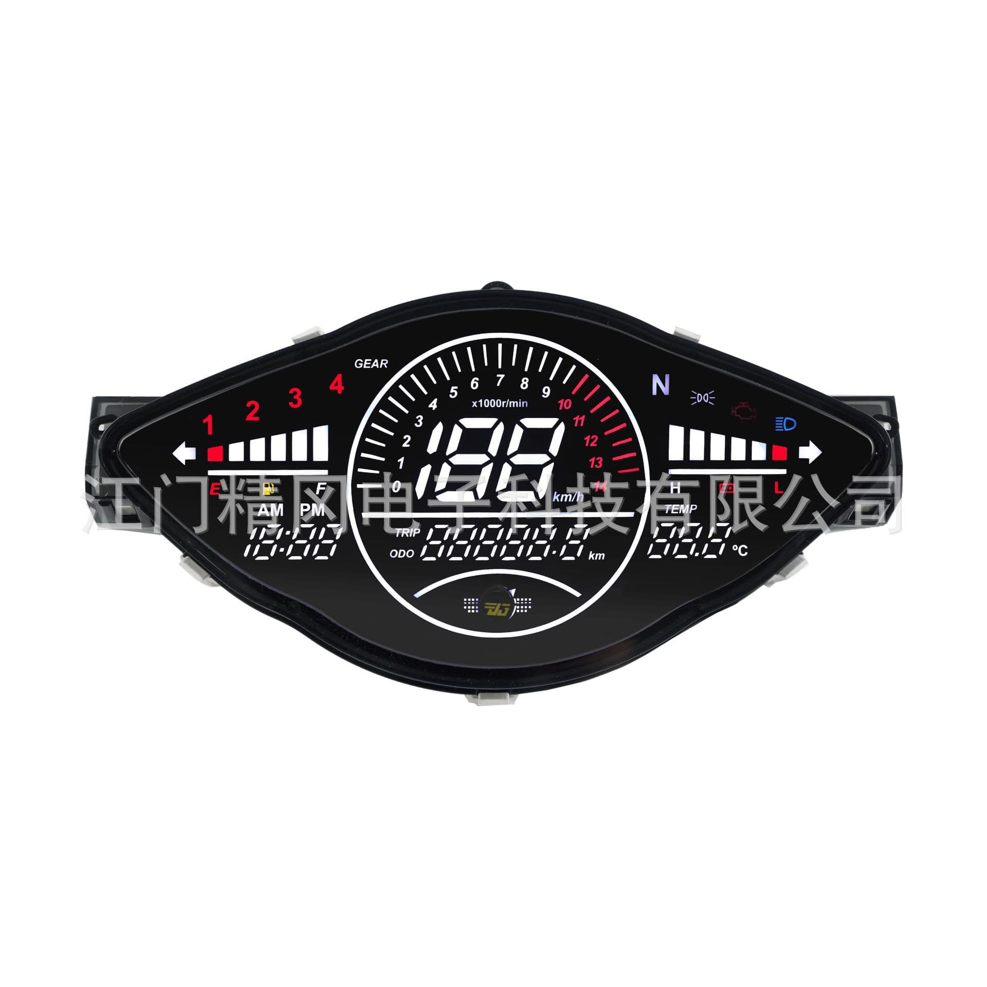 Export Southeast Asia Gauge wave100 Wave RS rsx100 Digital LED Gauge