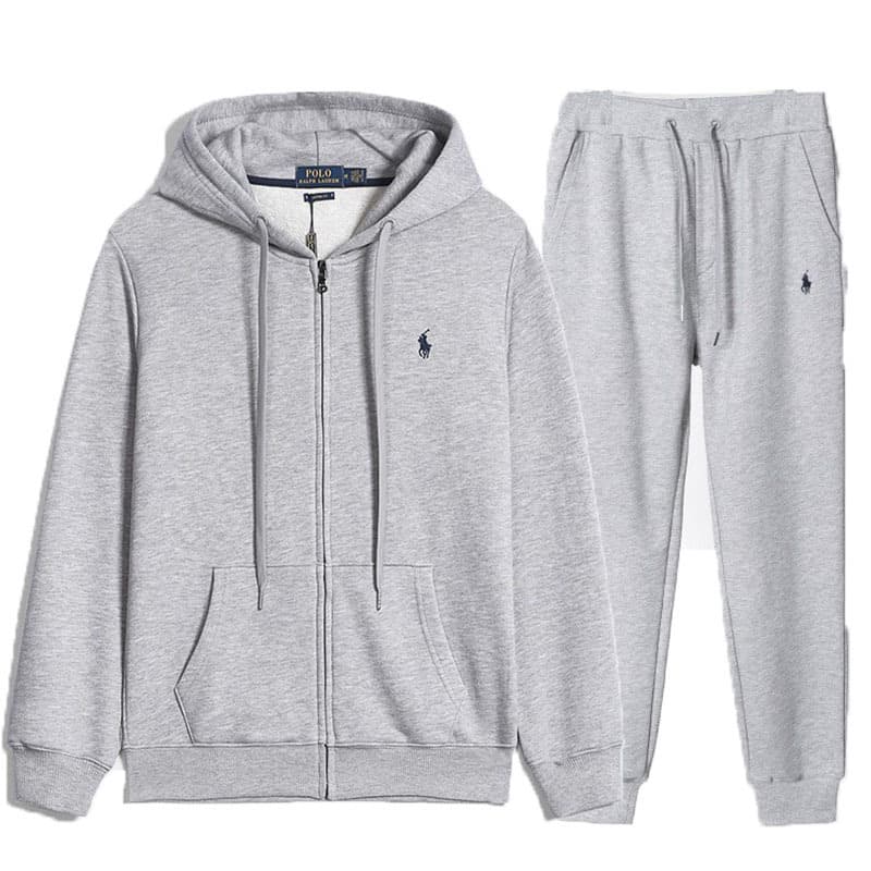 2025 Popular Cardigan Sweatshirt Set for Men and Women, Autumn and Winter Hooded Jacket and Pants Set, Casual Trendy