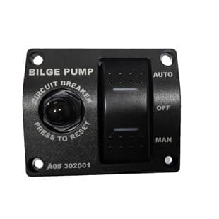 Push Button Switch Marine Panel Switch Control Start Stop for Diaphragm Pump Bilge Pump Fan Control Switch