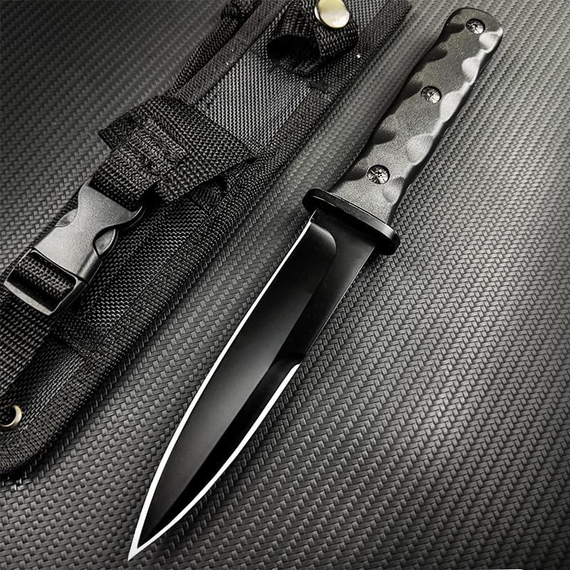 Cross-border Direct Supply Self-Defense Outdoor Survival Tactical Fixed Blade Knife