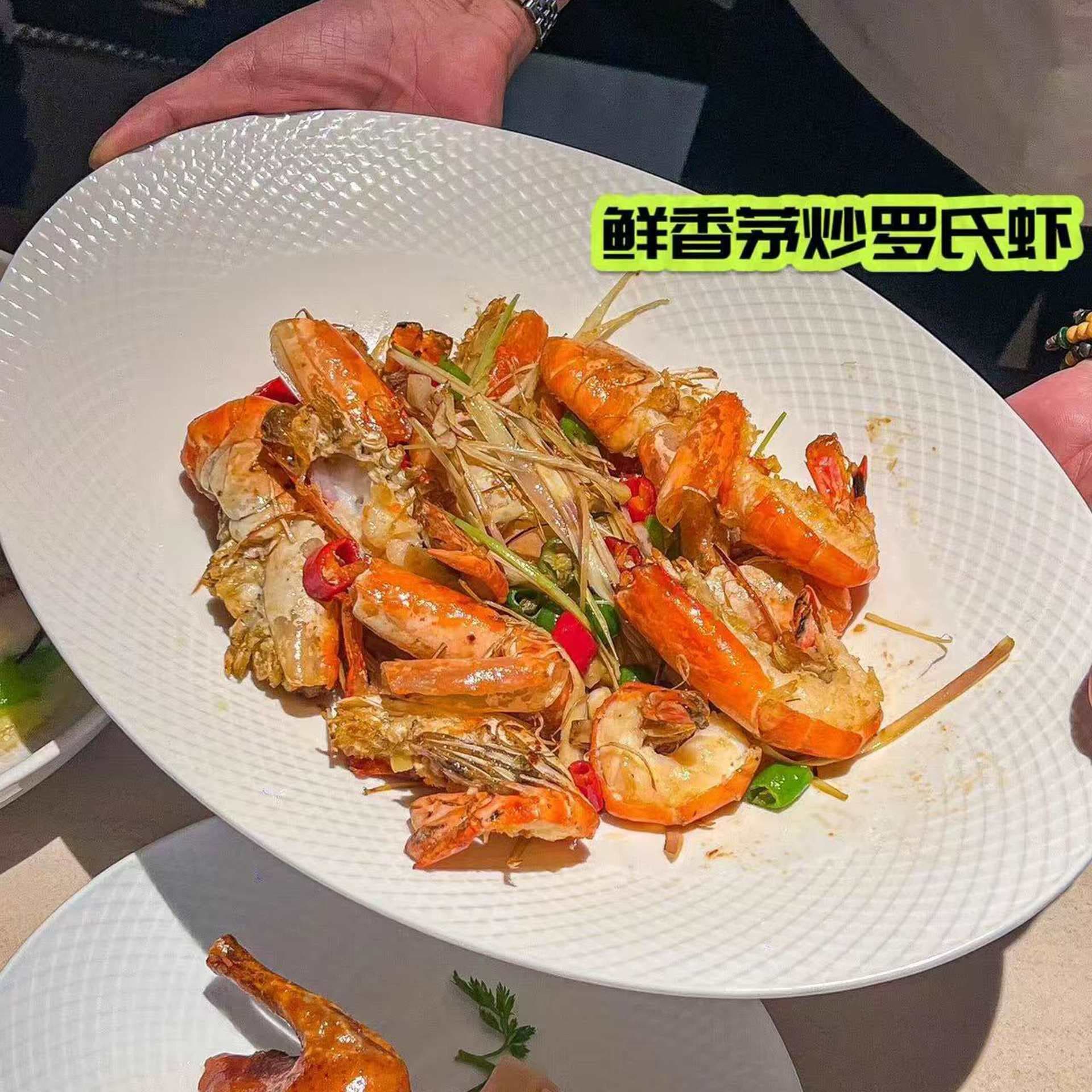 Hotel restaurant cold dish plate fusion cuisine creative ceramic tableware for stir-fry, Western food, pasta, and other flat plates with film coating