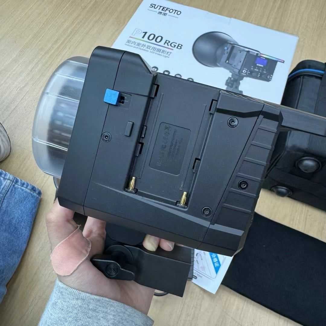 New Sutu P100Bi Live Streaming Light COB Sunlight Lamp Influencer Host Light Phone Live Streaming Stand Fill Light RGB Light