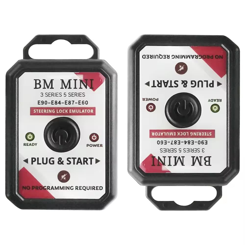 BMW MINI E60 E84 E87 E90 Latest ELV ESL Steering Lock Simulator Plug and Play