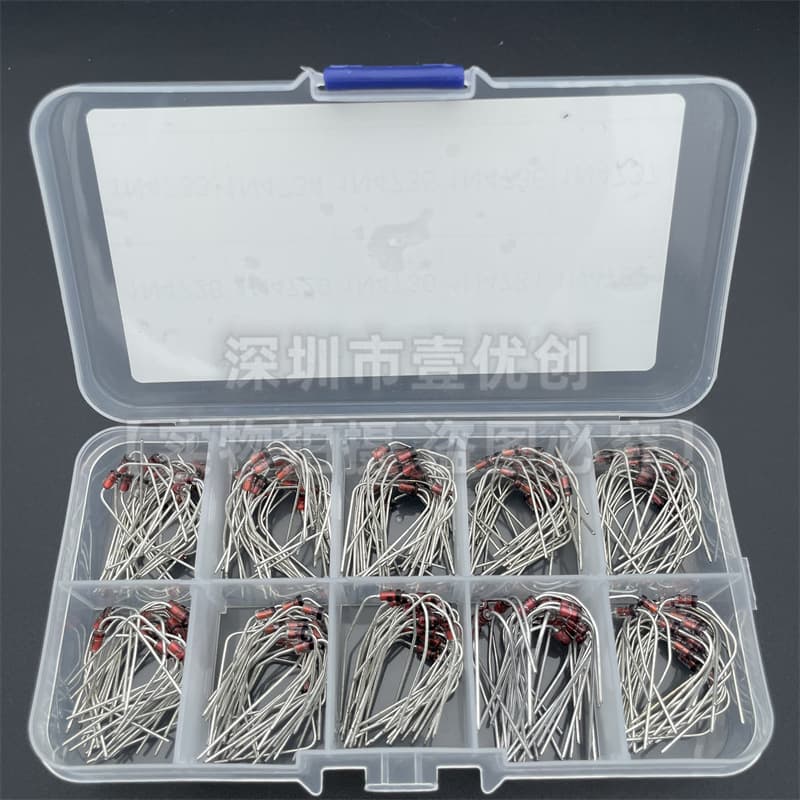10 Specifications 200pcs 1N4728~1N4737 1W Zener Diode Set 4730 4735 Component Box