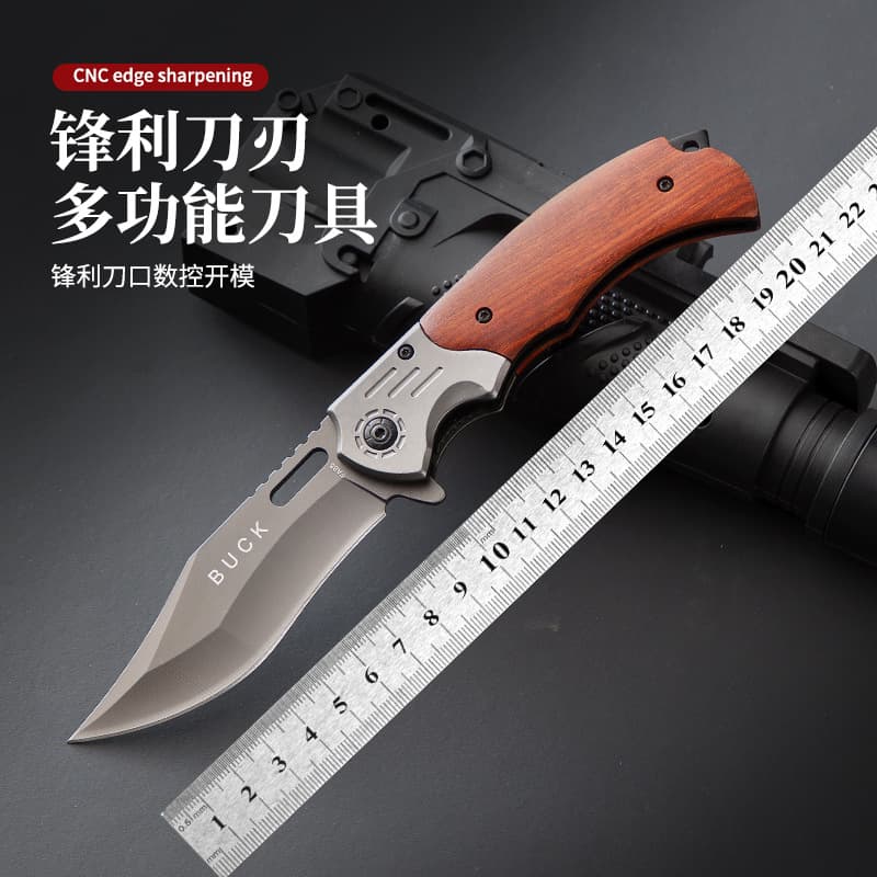 Outdoor Multi-Function Swiss Army Tactical Knife Self-Defense Straight Knife Portable Folding Knife Survival Outdoor Knife