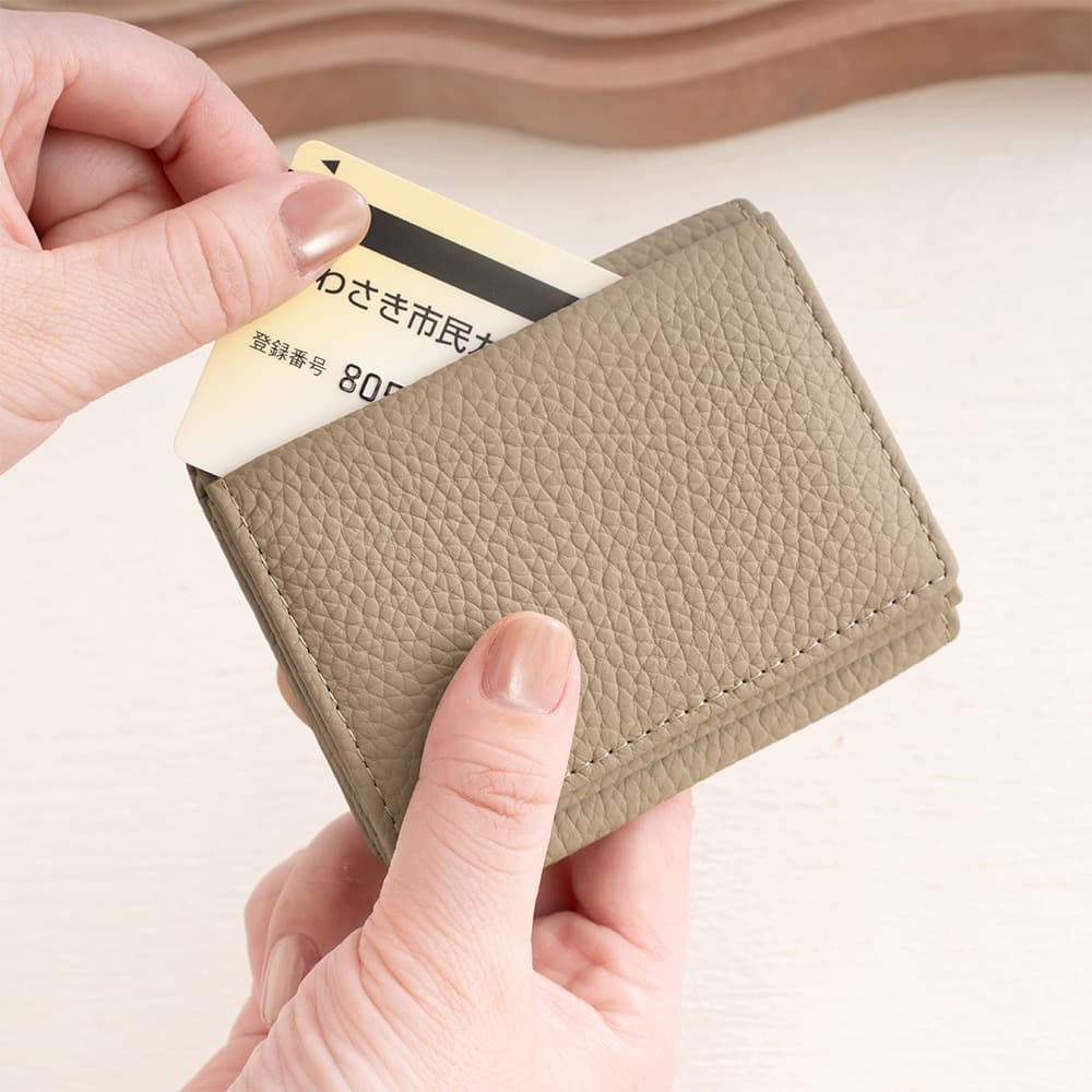 New Cross-Border Genuine Leather Large Pebble Grain Tri-Fold Women's Short Wallet Box-Type Coin Purse Anti-Skimming Japanese-Style Wallet