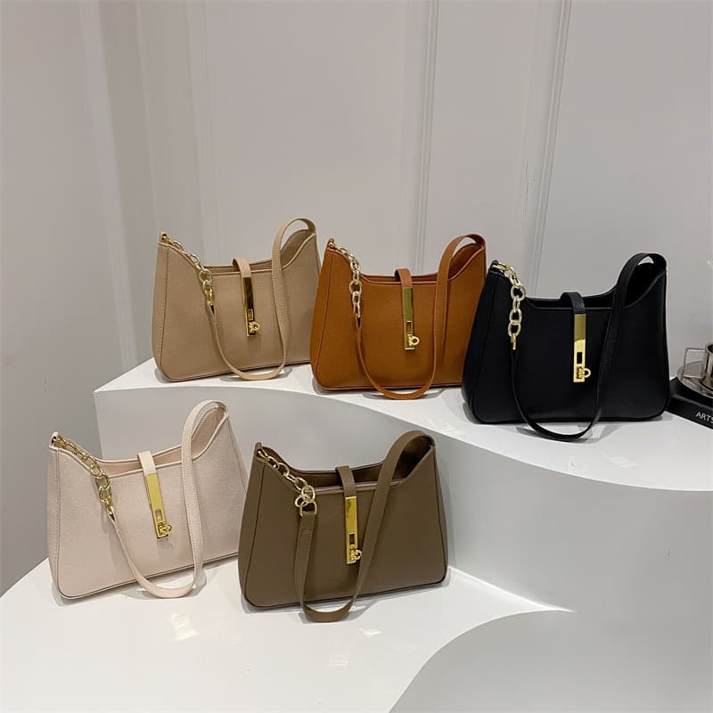 Korean-style Designer Bag for Women 2026 Spring/Summer New Texture Handheld Underarm Bag Versatile Fashionable Single Shoulder Bag