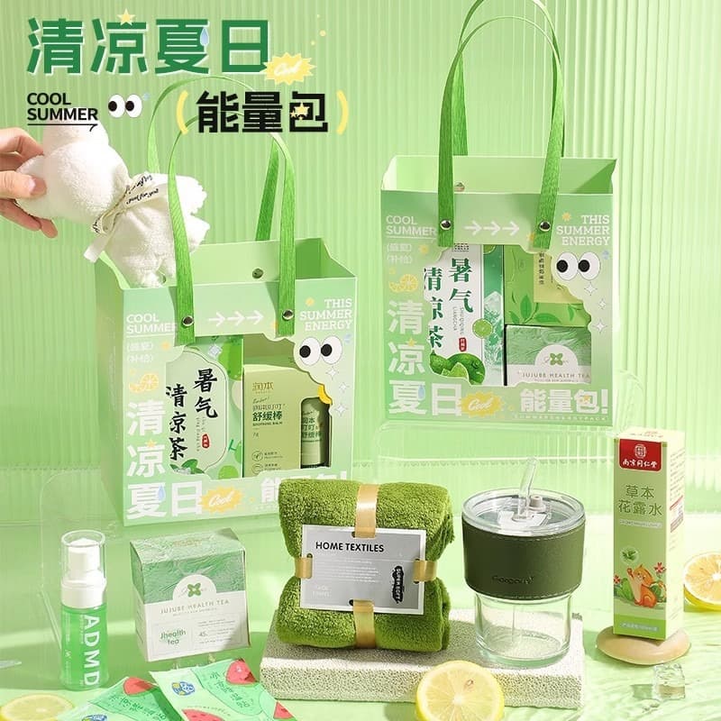 Summer heatstroke prevention suit, cool and cooling souvenirs, practical small gifts for customers and employees, welfare summer gifts