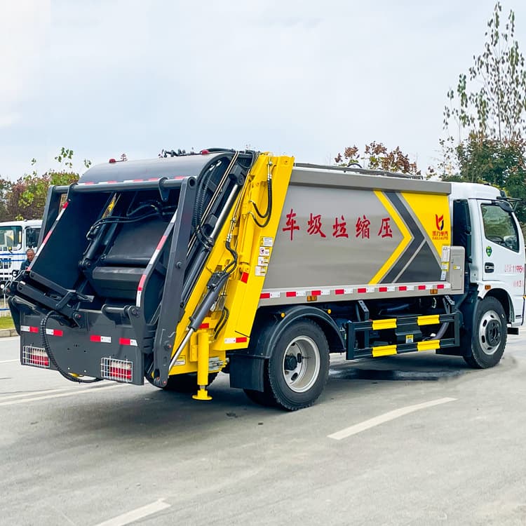 Dongfeng Tianlong 9-Ton Garbage Compaction Truck, 5-Ton Garbage Transfer Vehicle, High Quality, Leak-Proof