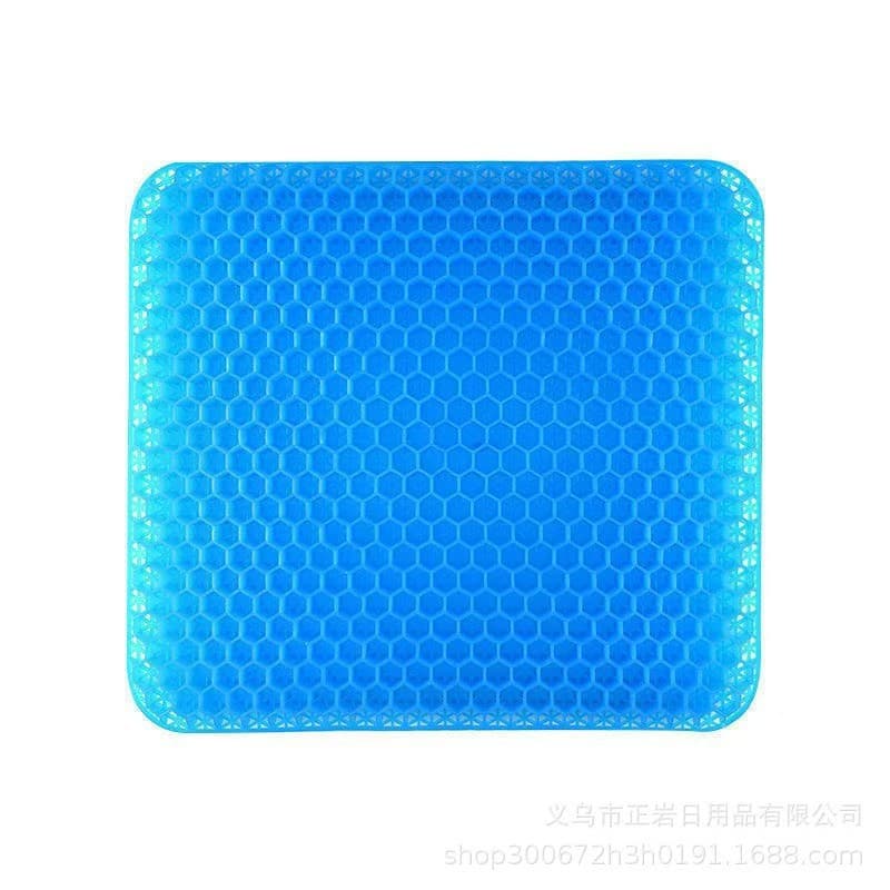 Summer Cooling Seat Cushion Honeycomb Gel Car Seat Cushion Office Breathable Chair Pad Soft Ice Pad Extra Thick