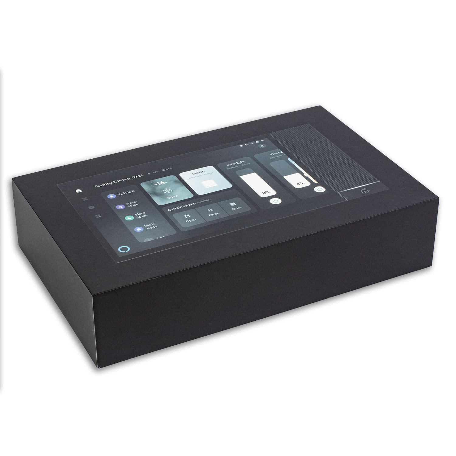 8-inch Background Music Smart Home Alexa Device Zigbee Bluetooth Network Tuya Control Panel