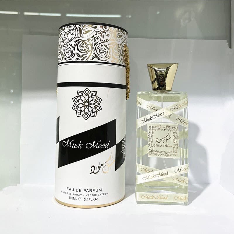 Dubai Perfume Oil Saudi Arabian Perfume Long-lasting Strong Fragrance Unisex Premium Brown Ribbon Paper Tube Gift Box Fragrance
