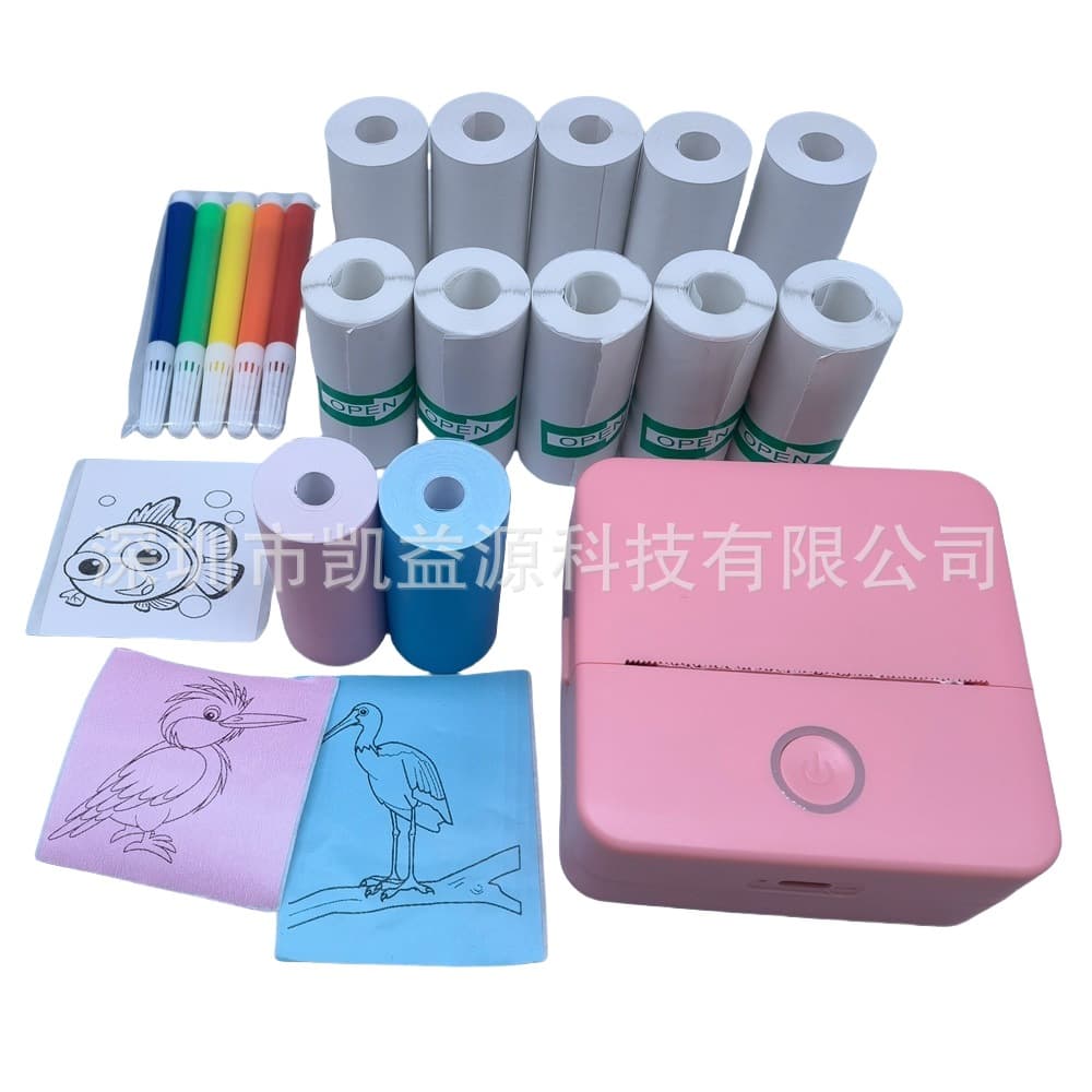 X6 Portable Printer Wrong Question Machine Wireless Thermal Photo Printer Set Mini Printer Set