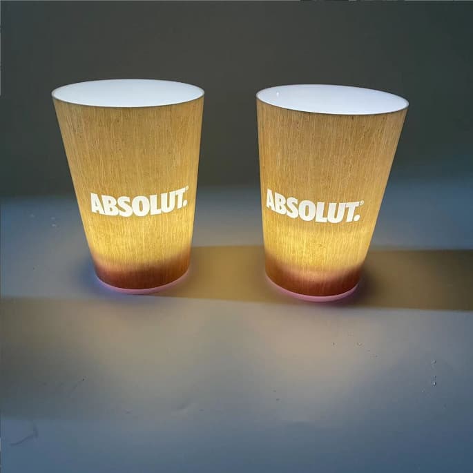 Glowing Cup Water-Activated LED Light-Up Cup for Bar KTV Party Cheering Prop