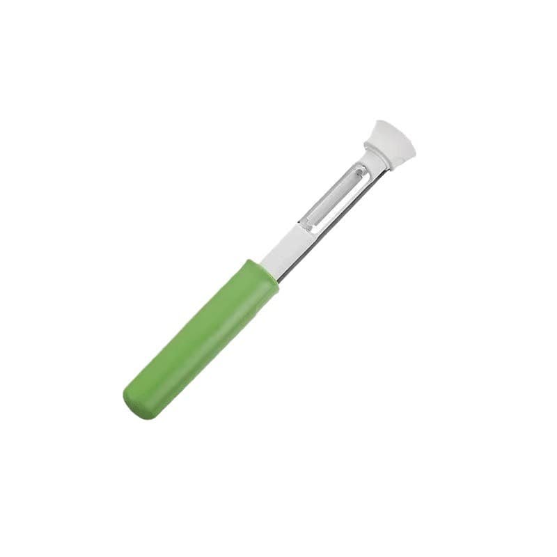 Telescopic Fruit Corer Apple Remover Stainless Steel Pear Core Extractor 2-in-1 Retractable Fruit Peeler