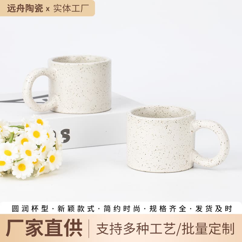Customized ceramic mugs as souvenirs, printed pictures, creative tea cups, coffee cups, high-looking mugs with large handles, large quantities and excellent prices