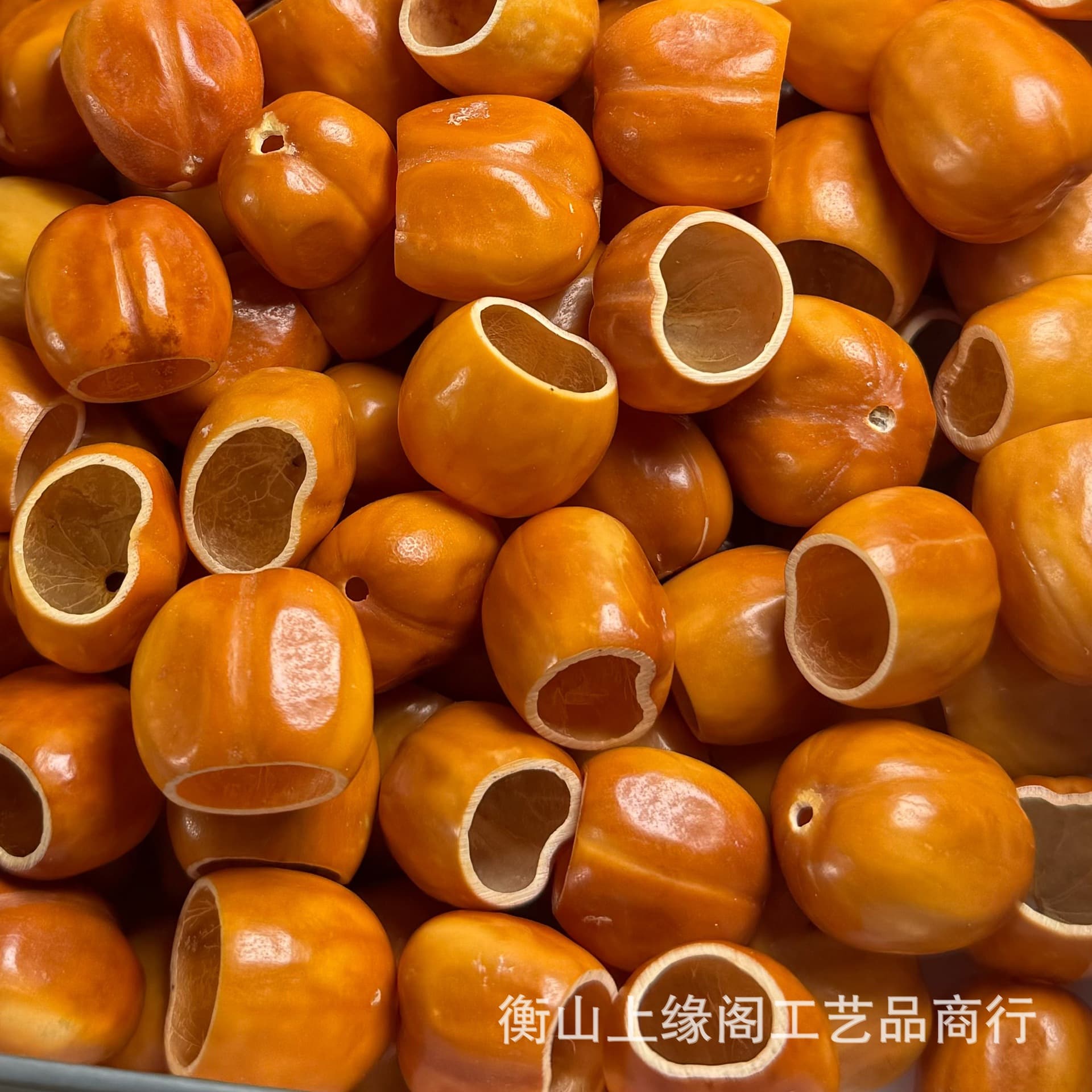 Beeswax Fruit Shell Bell Materials, Pendant Material Kit, Salon Activity Kit, Hanging Polished Loose Beads, Crafts