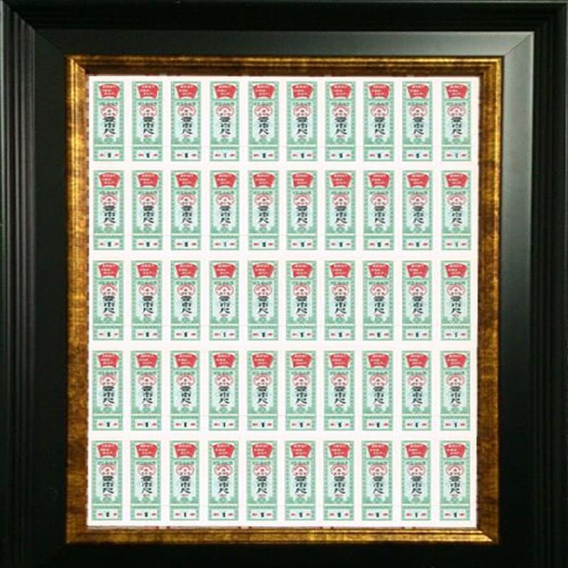 Cultural Revolution Full Sheet Stamps" - 50 pieces with quotes on the back, full sheet collectible souvenir, gift wholesale.
