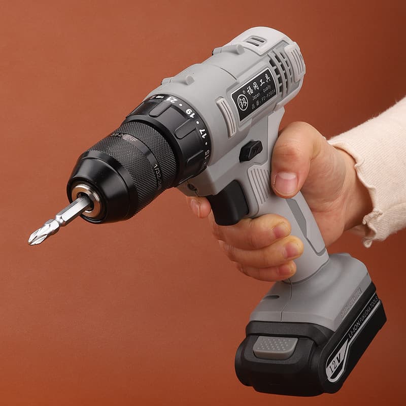 FO-9280A cordless lithium drill/driver: 12V electric screwdriver for household drilling applications